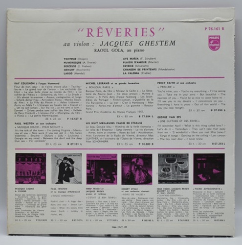 Reveries Vol.1 - 바이올린 소품집 - Jacques Ghestem