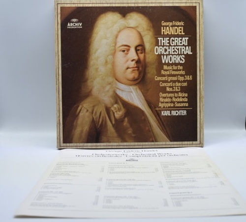 Handel - the great orchestral works - Karl Richter 6LP