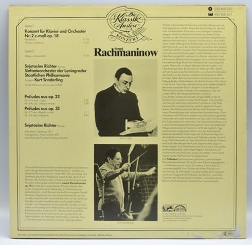 Rachmaninoff - Piano Concerto No.2 외 - Sviatoslav Richter