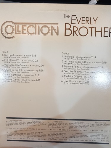 Everly Brothers[에벌리 브라더스]-Collection 중고 수입 오리지널 아날로그 LP