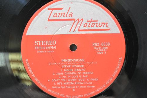 Stevie Wonder - Innervisions ㅡ 중고 수입 오리지널 아날로그 LP