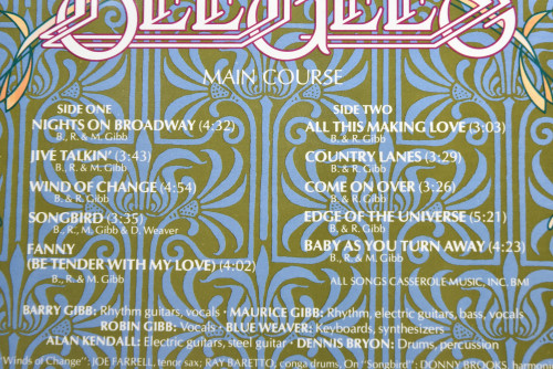 Bee Gees - Main Course ㅡ 중고 수입 오리지널 아날로그 LP