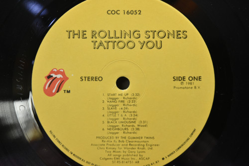 Rolling Stones - Tatoo You ㅡ 중고 수입 오리지널 아날로그 LP