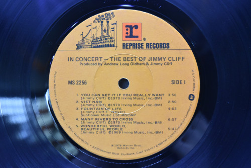 Jimmy Cliff - In Concert The Best Of Jimmy Cliff ㅡ 중고 수입 오리지널 아날로그 LP