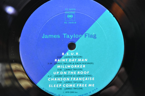 James Taylor - Flag ㅡ 중고 수입 오리지널 아날로그 LP