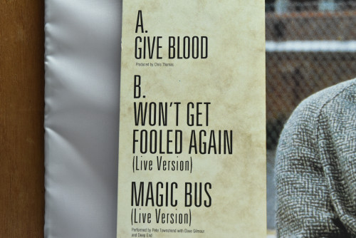 Pete Townshend - Give Blood  ㅡ 중고 수입 오리지널 아날로그 LP