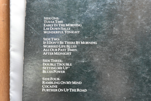 Eric Clapton [에릭클랩튼] - Just One Night ㅡ 중고 수입 오리지널 아날로그 LP