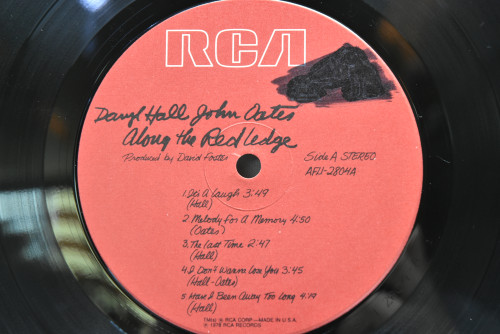 Daryl Hall &amp; John Oates - Along The Red Ledge ㅡ 중고 수입 오리지널 아날로그 LP