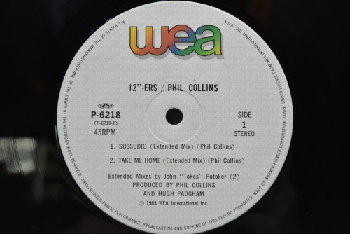 Phil Collins - 12&quot; ers ㅡ 중고 수입 오리지널 아날로그 LP