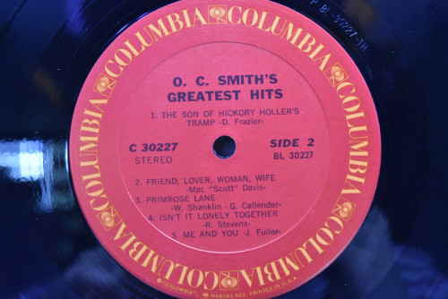 O.C. Smith - O.C. Smith&#039;s Greatest Hits ㅡ 중고 수입 오리지널 아날로그 LP