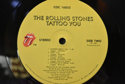 Rolling Stones - Tatoo You ㅡ 중고 수입 오리지널 아날로그 LP