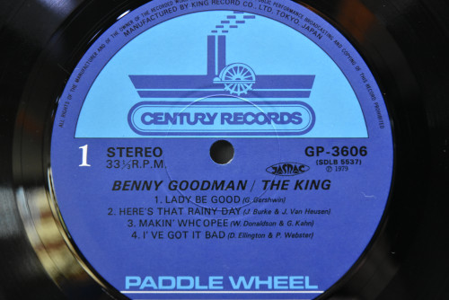 Benny Goodman [베니 굿맨] - The King - 중고 수입 오리지널 아날로그 LP