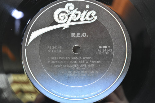 REO Speedwagon - R.E.O. ㅡ 중고 수입 오리지널 아날로그 LP