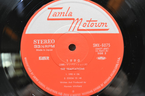 The Temptations - 1990 ㅡ 중고 수입 오리지널 아날로그 LP