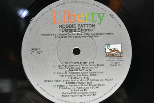 Robboe Patton - Distant Shores ㅡ 중고 수입 오리지널 아날로그 LP