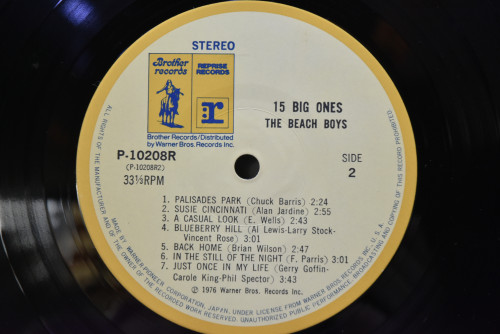 The Beach Boys - 15 Big Ones ㅡ 중고 수입 오리지널 아날로그 LP