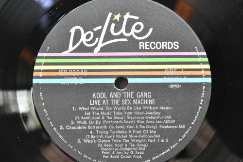 Kool And The Gang - Live At The Sex Machine ㅡ 중고 수입 오리지널 아날로그 LP