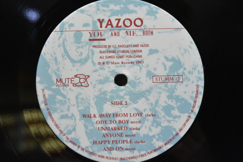 Yazoo - You And Me Both ㅡ 중고 수입 오리지널 아날로그 LP