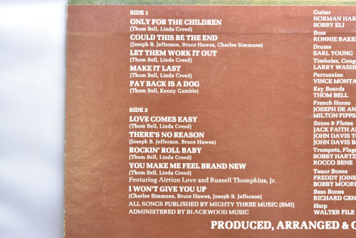 The Stylistics - Rockin&#039; Roll Baby ㅡ 중고 수입 오리지널 아날로그 LP