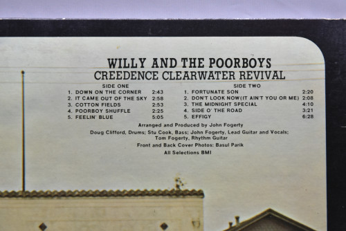 Creedence Clearwater Revival - Willy And The Poor Boys ㅡ 중고 수입 오리지널 아날로그 LP