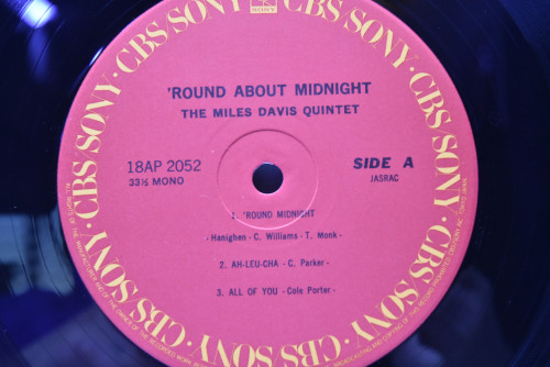 Miles Davis [마일스 데이비스] - &#039;Round About Midnight - 중고 수입 오리지널 아날로그 LP