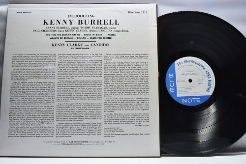 Kenny Burrell [케니 버렐] - Introducing Kenny Burrell - 중고 수입 오리지널 아날로그 LP