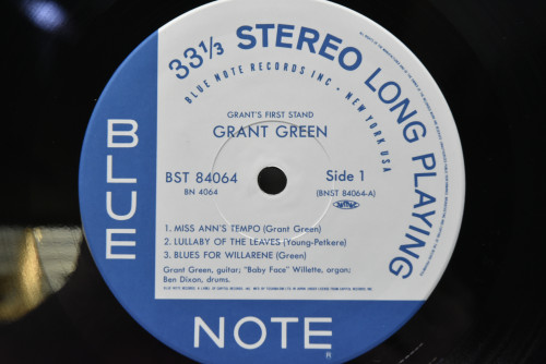Grant Green [그랜트 그린] - Grant&#039;s First Stand  - 중고 수입 오리지널 아날로그 LP