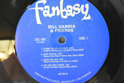 Bill Harris [빌 해리스] - (OJC) Bill Harris And Friends - 중고 수입 오리지널 아날로그 LP