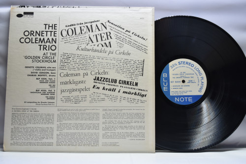 The Ornette Coleman Trio [오넷 콜맨] - At The &quot;Golden Circle &quot; Stockholm - Volume Two - 중고 수입 오리지널 아날로그 LP