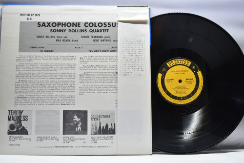 Sonny Rollins [소니 롤린스] - Saxophone Colossus - 중고 수입 오리지널 아날로그 LP