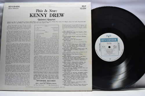 Kenny Drew Quintet / Quartet [케니 드류] - This Is New - 중고 수입 오리지널 아날로그 LP
