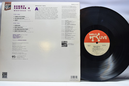 Benny Carter 4 [베니 카터] - (OJC) Montreux &#039;77 - 중고 수입 오리지널 아날로그 LP