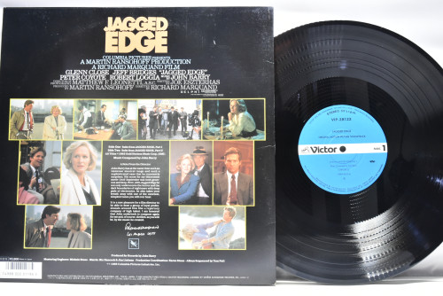 John Barry - Jagged Edge Soundtrack - 중고 수입 오리지널 아날로그 LP
