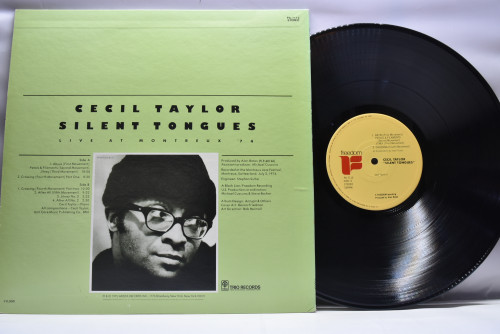 Cecil Taylor [세실 테일러] - Silent Tongues : Live At Montreux &#039;74 - 중고 수입 오리지널 아날로그 LP
