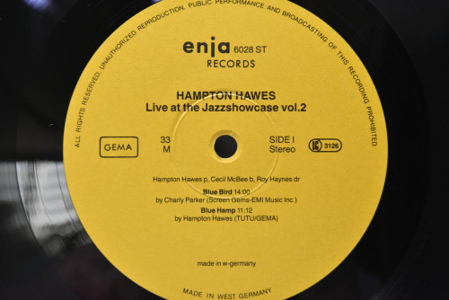 Hampton Hawes ,Cecil McBee ,Roy Hayne [햄프턴 호스] - Live At The Jazz Showcase In Chicago - 중고 수입 오리지널 아날로그 LP