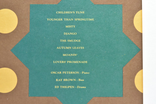 The Oscar Peterson Trio [오스카 피터슨] - Eloquence - 중고 수입 오리지널 아날로그 LP