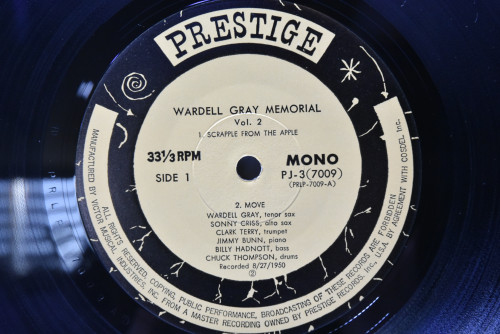 Wardell Gray [워델 그레이] - Memorial Volume Two - 중고 수입 오리지널 아날로그 LP