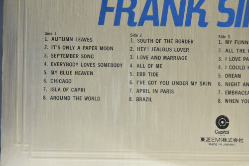 Frank Sinatra [프랭크 시나트라] - Golden Double 32 - 중고 수입 오리지널 아날로그 LP