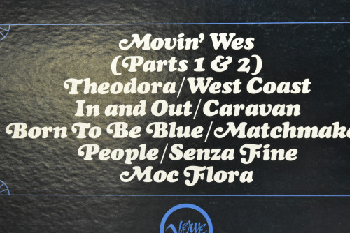 Wes Montgomery [웨스 몽고메리] ‎- Movin&#039; Wes - 중고 수입 오리지널 아날로그 LP