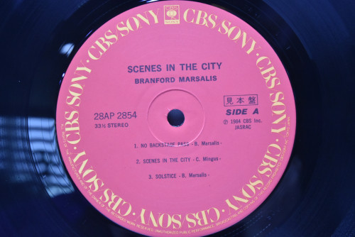 Branford Marsalis [브랜포드 마샬리스] ‎- Scenes In The City (PROMO) - 중고 수입 오리지널 아날로그 LP