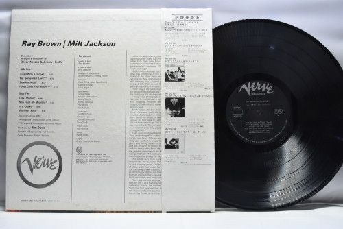 Ray Brown, Milt Jackson [레이 브라운, 밀트 잭슨] ‎- Ray Brown / Milt Jackson - 중고 수입 오리지널 아날로그 LP