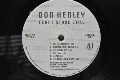 Don Henley [돈 헨리] - I Can&#039;t Stand Still ㅡ 중고 수입 오리지널 아날로그 LP