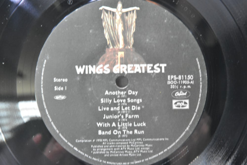 Wings [윙스, 폴 매카트니] - Wings Greatest ㅡ 중고 수입 오리지널 아날로그 LP