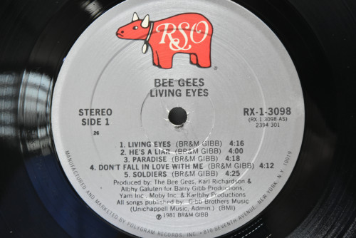 Bee Gees [비지스] - Living Eyes ㅡ 중고 수입 오리지널 아날로그 LP