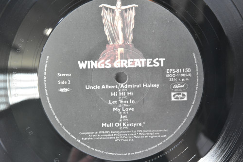 Wings [윙스, 폴 매카트니] - Wings Greatest ㅡ 중고 수입 오리지널 아날로그 LP
