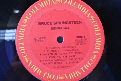 Bruce Springsteen [브루스 스프링스틴] - Nebraska ㅡ 중고 수입 오리지널 아날로그 LP