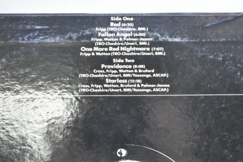 King Crimson [킹 크림슨] - Red ㅡ 중고 수입 오리지널 아날로그 LP