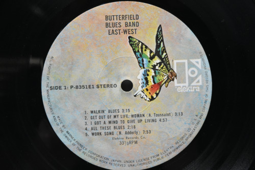 The Butterfield Blues Band [버터필드 블루스 밴드] - East-West ㅡ 중고 수입 오리지널 아날로그 LP