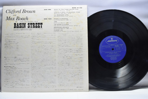 Cilifford Brown And Max Roach [클리포드 브라운, 맥스 로치]- At Basin Street - 중고 수입 오리지널 아날로그 LP
