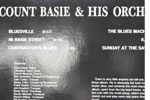 Count Basie &amp; His Orchestra [카운트 베이시] - &quot;88 Basie Street&quot; - 중고 수입 오리지널 아날로그 LP
